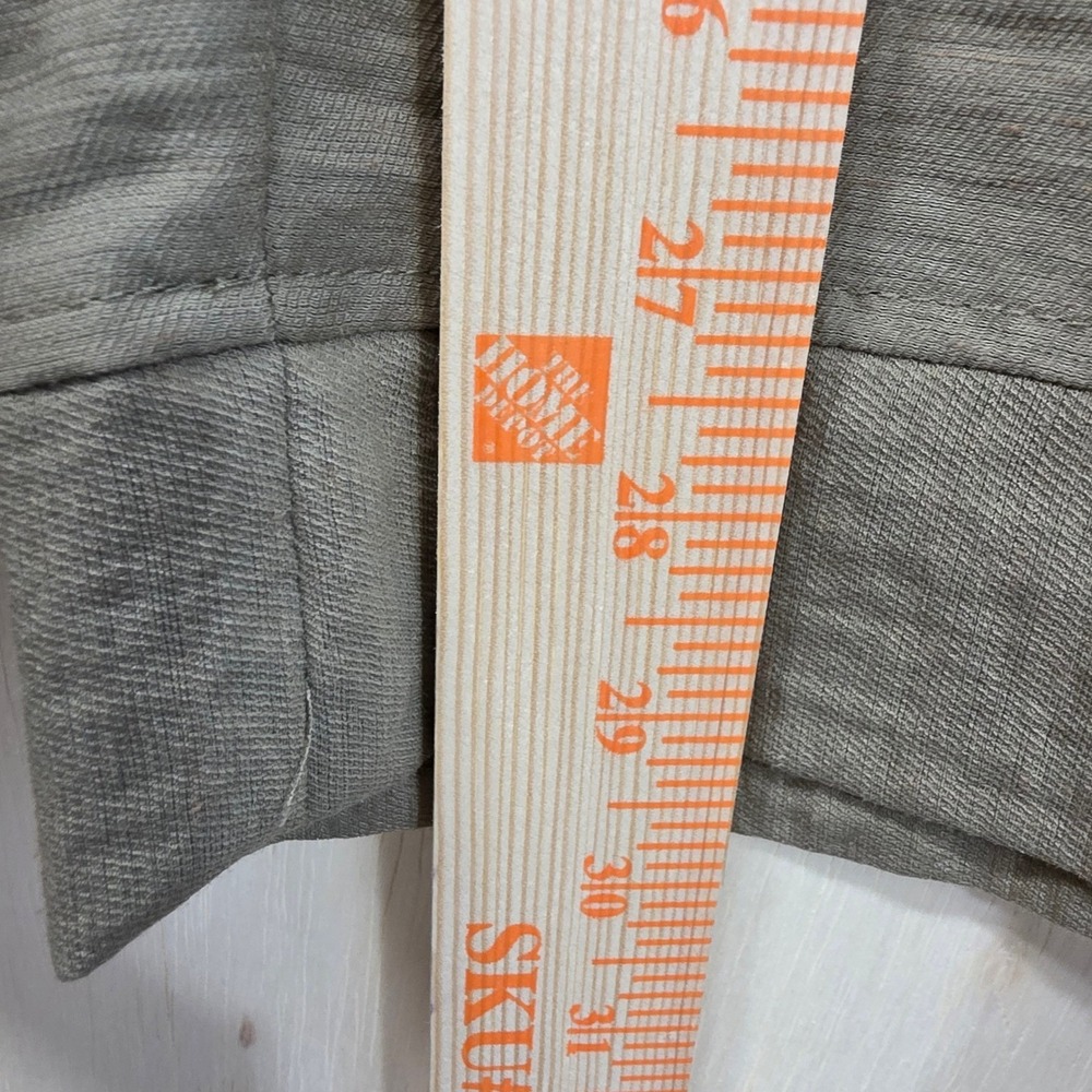 Baltic Born Sage Green Linen Blend Wide Leg Crop Pants 1XL New - Picture 4 of 16